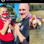 Purrxotics customer with adopted Sphynx kitten