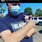 Purrxotics customer with adopted Sphynx kitten