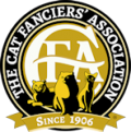 The Cat Fanciers Association pedigree cat registry badge